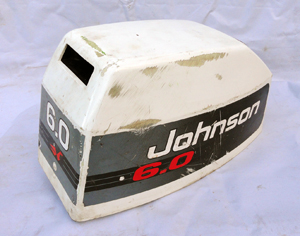 A521M45 Evinrude Johnson BJ6DRETB Motorhaube